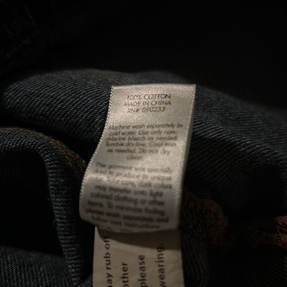 PACSUN DENIM BUTTON DOWN SKIRT IN DARK WASH SIZE 27 - Picture 5 of 5